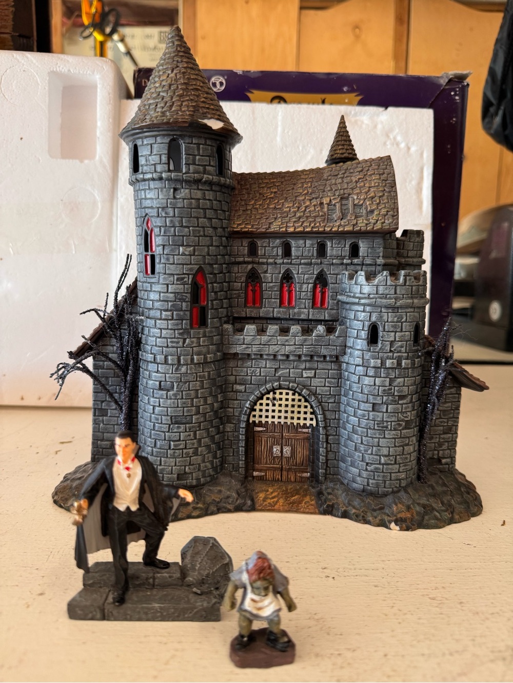 Department 56 Draculas castle